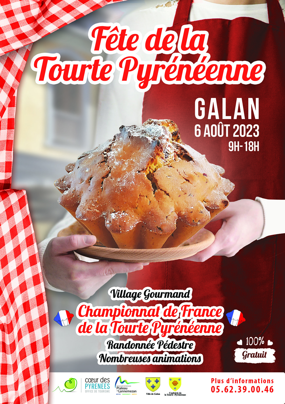 Flyer tourte recto